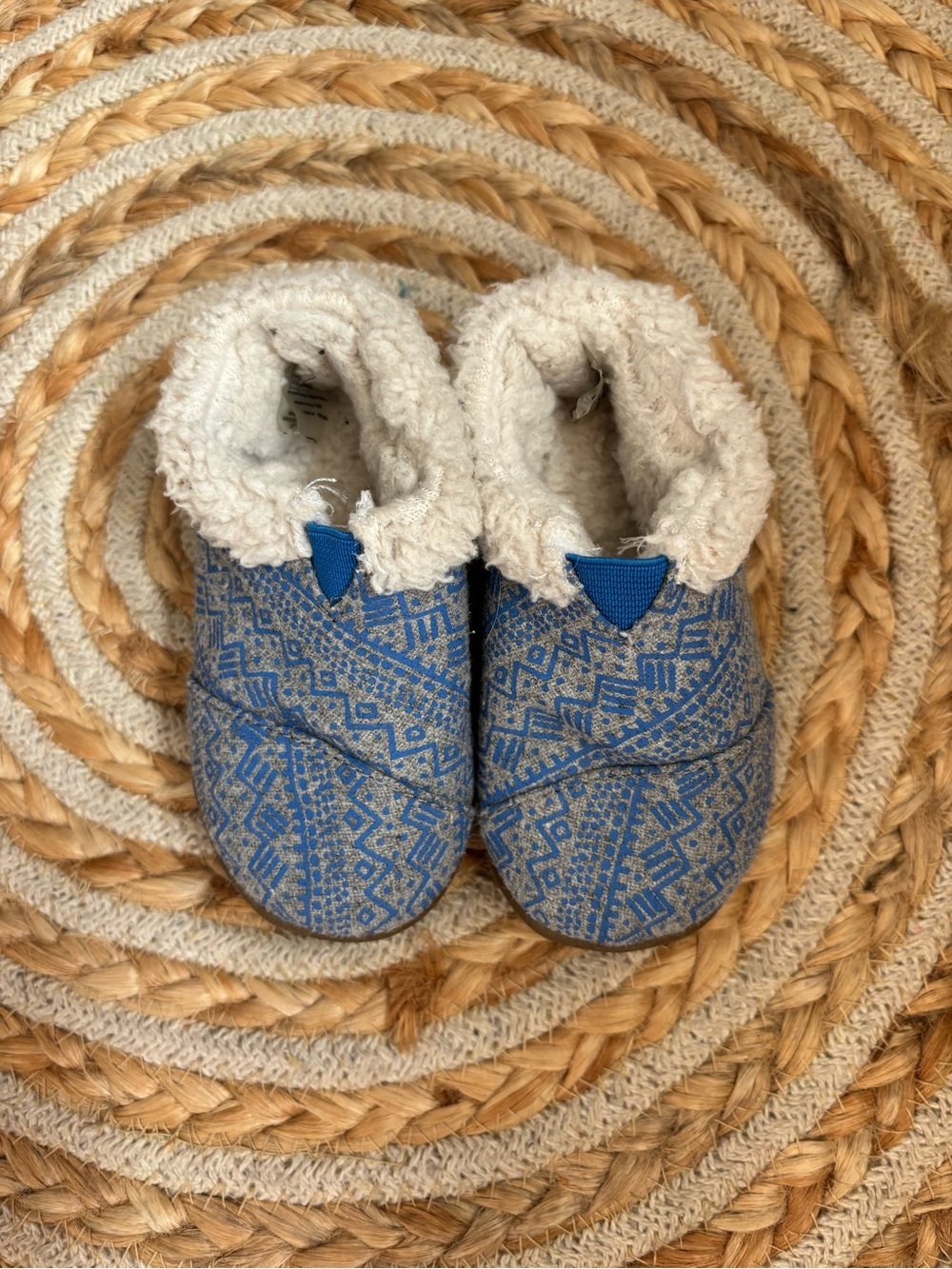 TOMS infant slippers